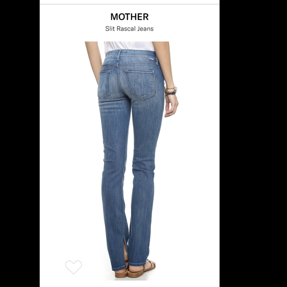 Brand new Mother Slit Rascal jeans - Picture 2 of 8